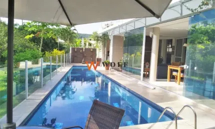 Casa em condomínio fechado com 4 quartos à venda na rua dos carijós, 44, santa mônica, florianópolis por r$ 5.900.000