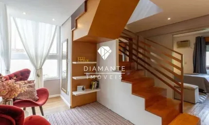 Apartamento com 2 quartos à venda na Avenida Montenegro, Petrópolis, Porto Alegre por R$ 569.000