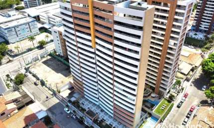Apartamento cobertura duplex projetada com 4 quartos na Varjota/Mucuripe - Fortaleza