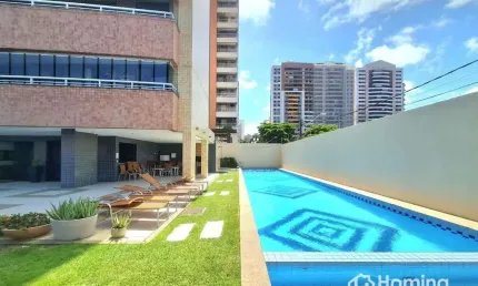 Apartamento cobertura duplex projetada com 4 quartos na varjota/mucuripe - fortaleza