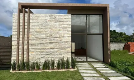 Casa em condomínio para venda em camaçari, vila de abrantes (abrantes), 3 dormitórios, 2 suítes, 3 banheiros, 2 vagas