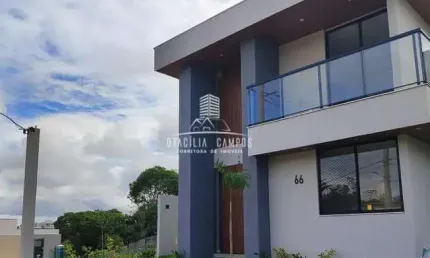 Casa em condomínio para venda em camaçari, alphaville (abrantes), 3 dormitórios, 3 suítes, 3 banheiros, 2 vagas