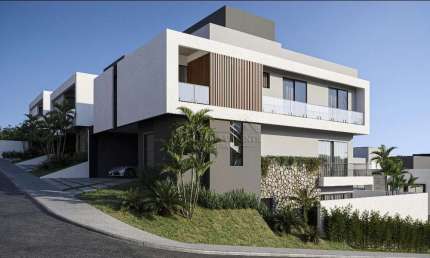 Casa em condomínio fechado com 4 quartos à venda na Rua Nicolau José Gravina, Cascatinha, Curitiba, 292 m2 por R$ 3.899.000