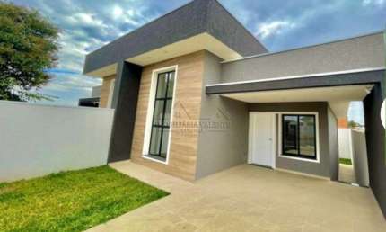 Casa com 3 quartos à venda na Rua Rio Tietê, Iguaçu, Fazenda Rio Grande por R$ 449.000