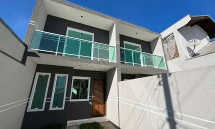 Casa com 3 quartos à venda na Rua Aurora Tedesco dos Santos, 85, Cidade Industrial, Curitiba por R$ 379.900