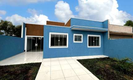 Casa com 3 quartos à venda na Rua Dorival Caymi, 162, Jardim Veneza, Fazenda Rio Grande, 69 m2 por R$ 350.000