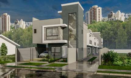 Casa com 3 quartos à venda na Rua Maria Luiza Bazzani Natal, 134, Uberaba, Curitiba por R$ 670.000