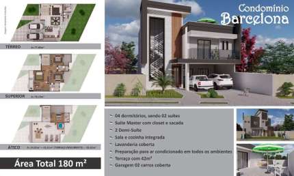 Casa com 4 quartos à venda na Rua Adão Lauro Vargas, 359, Uberaba, Curitiba por R$ 1.690.000