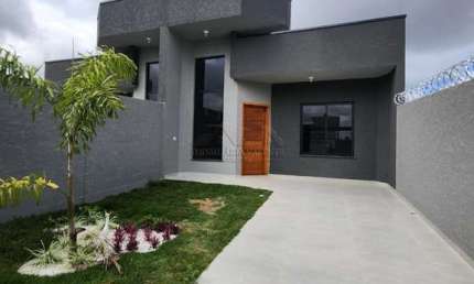Casa com 3 quartos à venda na Rua Escócia, 603, Nações, Fazenda Rio Grande, 90 m2 por R$ 520.000