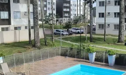 Apartamento com 2 quartos à venda na Rua Maria Joaquina Vaz, 721, Jardim Itaqui, Campo Largo por R$ 160.000