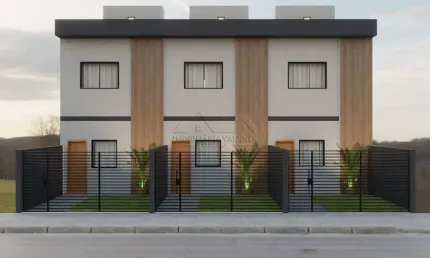 Casa com 2 quartos à venda na rua josé osires baglioli, pinheirinho, curitiba, 48 m2 por r$ 371.000