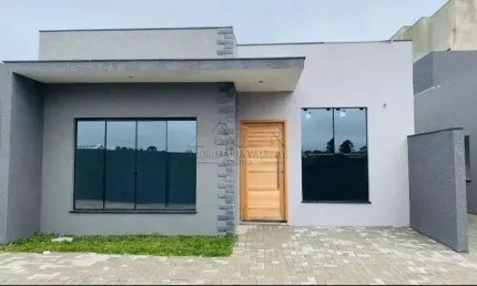 Casa em condomínio fechado com 3 quartos à venda na Rua da Carnaúba, 318, Parque do Embu, Colombo por R$ 370.000
