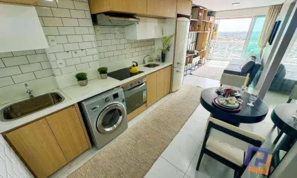 Apartamento no Fortaleza Sul Residencial com 2 quartos à venda, 54 m²  - Edson Queiroz - Fortaleza/CE
