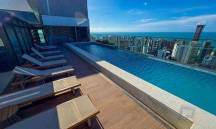 Apartamento no Beach Class Meireles à venda, 40 m² - Meireles - Fortaleza/CE
