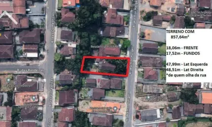 Terreno à venda, 857 m² por R$ 790.000,00 - Costa e Silva - Joinville/SC