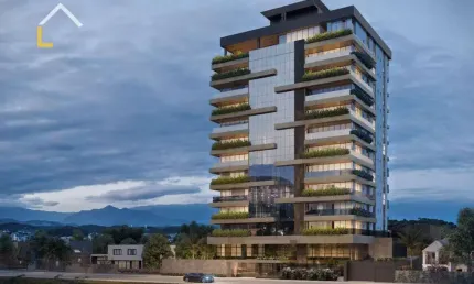 Apartamento com 4 dormitórios à venda, 258 m² por R$ 2.913.918,47 - América - Joinville/SC