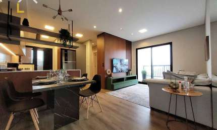 Apartamento com 2 dormitórios à venda, 69 m² por R$ 615.000,00 - Anita Garibaldi - Joinville/SC