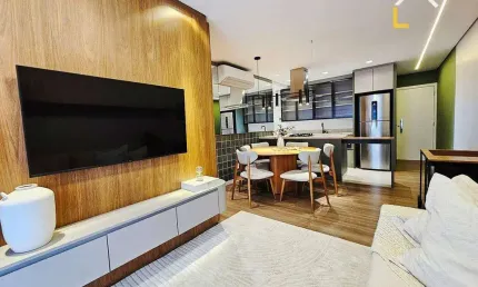 Apartamento Novo, Mobiliado e Decorado no anita Garibaldi!ormitórios à venda, 83 m² por R$ 1.012.567 - Anita Garibaldi - Joinville/SC