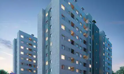 Apartamento com 2 dormitórios à venda, 50 m² por R$ 340.245,88 - Glória - Joinville/SC