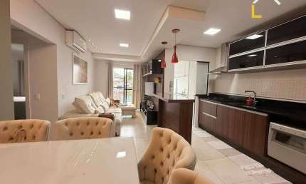 Apartamento com 2 dormitórios sendo 1 suite à venda, 88 m² por R$ 485.000 - Bom Retiro - Joinville/SC