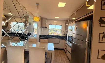 Apartamento com 2 dormitórios à venda, 53 m² por R$ 330.000,00 - Iririú - Joinville/SC