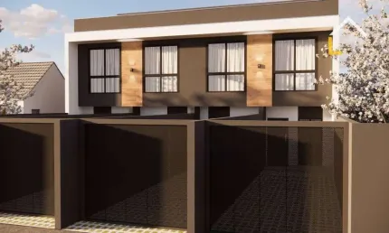 Casa com 2 dormitórios à venda, 64 m² por R$ 394.900,00 - Aventureiro - Joinville/SC
