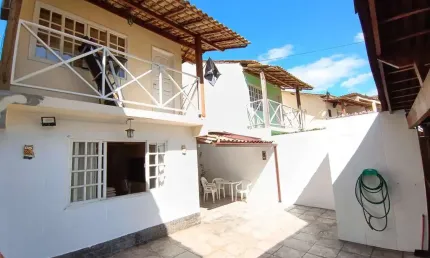 Asset imóveis vende casa duplex com varanda e 3 quartos, 145m², por r$ 380.000  em maria paula