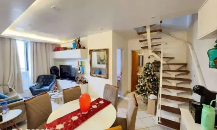 Asset Imóveis vende cobertura duplex com 4 quartos, 120m², por R$ 890.000 - Icaraí - Niterói