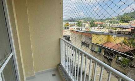 Asset Imóveis vende apartamento com varanda e 2 quartos (1suíte), 50m², por R$ 320.000 - Maria Paula - São Gonçalo/RJ