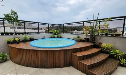 Asset Imóveis vende Cobertura duplex Alto Padrão com 4 quartos (2suítes), 230m², por R$ 1.800.000 - Santa Rosa - Niterói/RJ