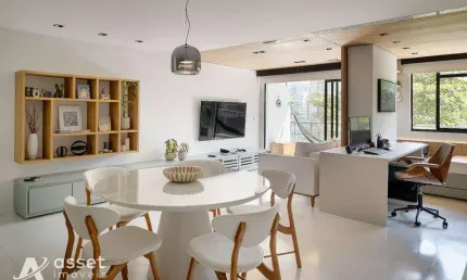 Asset imóveis vende apartamento com varanda e 3 quartos (1suíte), 122m², por r$ 1.800.000 - icaraí - niterói/rj