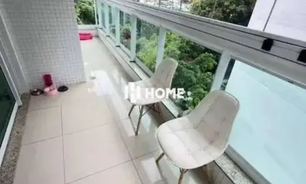 Asset/Home Imóveis vende apartamento com varanda e 2 quartos (1suíte), 92m², por R$ 937.000 - Charitas - Niterói/RJ