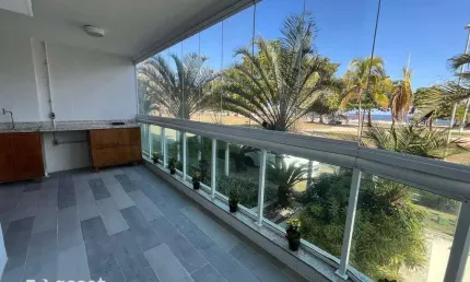 Asset imóveis vende apartamento na orla da praia de piratininga com varanda e 3 quartos (1suíte), 120m², por r$ 1.390.000