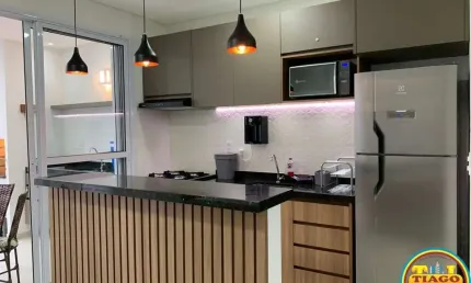 Apartamento para Venda em Ubatuba, Praia do Tenório, 2 dormitórios, 2 suítes, 3 banheiros, 2 vagas