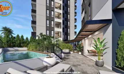 Apartamento para Venda em Caraguatatuba, Jardim Porto Novo, 3 dormitórios, 3 suítes, 3 banheiros, 1 vaga