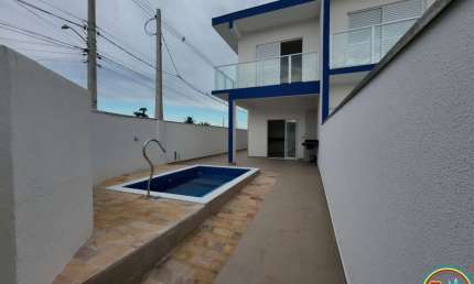 Sobrado para Venda em Caraguatatuba, Balneário Recanto do Sol, 3 dormitórios, 1 suíte, 3 banheiros, 2 vagas