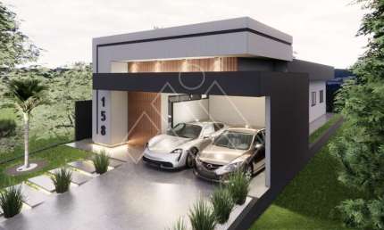 Casa em condomínio fechado com 3 quartos à venda na Rua Mario Beloni, 202, Gleba Simon Frazer, Londrina