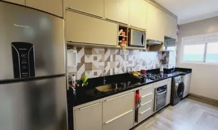 Vende-se lindo apartamento de 60m² porteira fechada em taubaté-sp.
