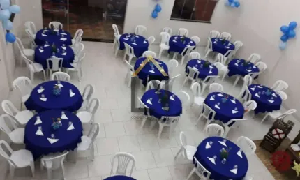 Excelente casa para venda com piscina e salão de festas no barreiro com doc