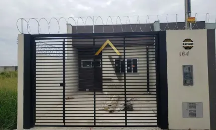 Linda casa nova com 2 dormitórios e suíte no bairro portal do vale