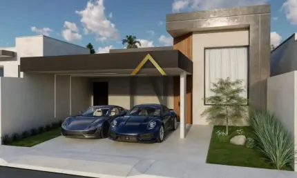 Linda casa em construção no condomínio barão de tremembé.