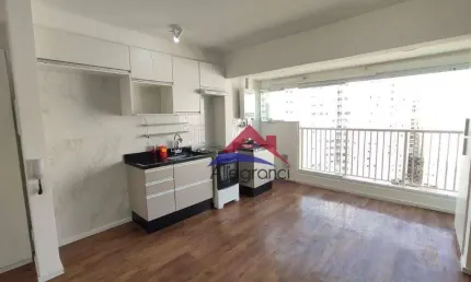 Apartamento com 1 dormitório para alugar, 38 m² por R$ 2.683,00/mês - Belém - São Paulo/SP