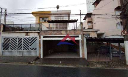 SOBRADO - 3 DORMITÓRIOS - 1 SUITE - 2 VAGAS COBERTAS - EDÍCULA COM 1 SUITE - 150 M² TERRENO - 210 M² A.C. - RUA ALGUSTO FREDERICO SCHIMIDT, 286 - SBC