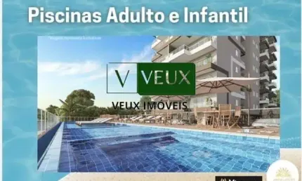 Ed jardins de nazaré, empreendimento com apartamentos em condomínio com área de lazer com vista para o mar praia do massaguaçu