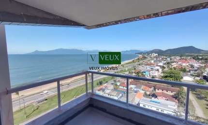 Apartamento do tipo cobertura frente mar na praia de Massaguaçu, Mar a Vista