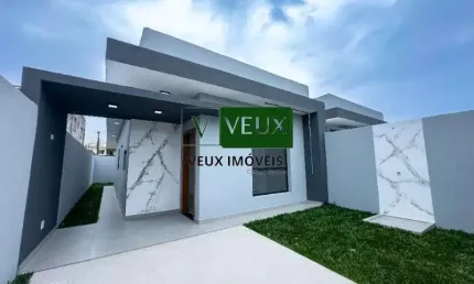 Vendo casa no Golfinhos nova aceita financiamento Bancario Descrição do Imóvel CASA MODERNA, COMPLETA E PERFEITA PRA VOCÊ!