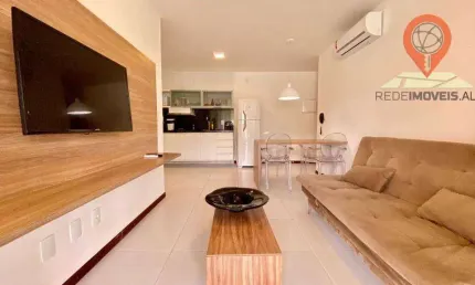 Apartamento com 1 dormitório à venda, 46 m² por R$ 210.000,00 - Zona Rural - Barra de São Miguel/AL