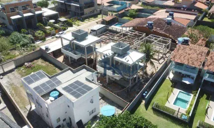 Bangalô com 3 dormitórios à venda, 134 m² por R$ 1.075.350,00 - Praia do Patacho - Porto de Pedras/AL