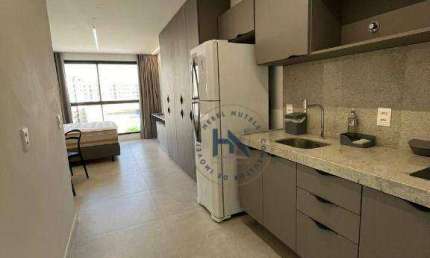 Apartamento com 1 dormitório para alugar, 30 m² por R$ 3.300,00/mês - Jatiúca - Maceió/AL