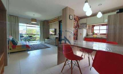 Apartamento com 1 dormitório à venda, 59 m² por R$ 420.000,00 - Pescaria - Maceió/AL